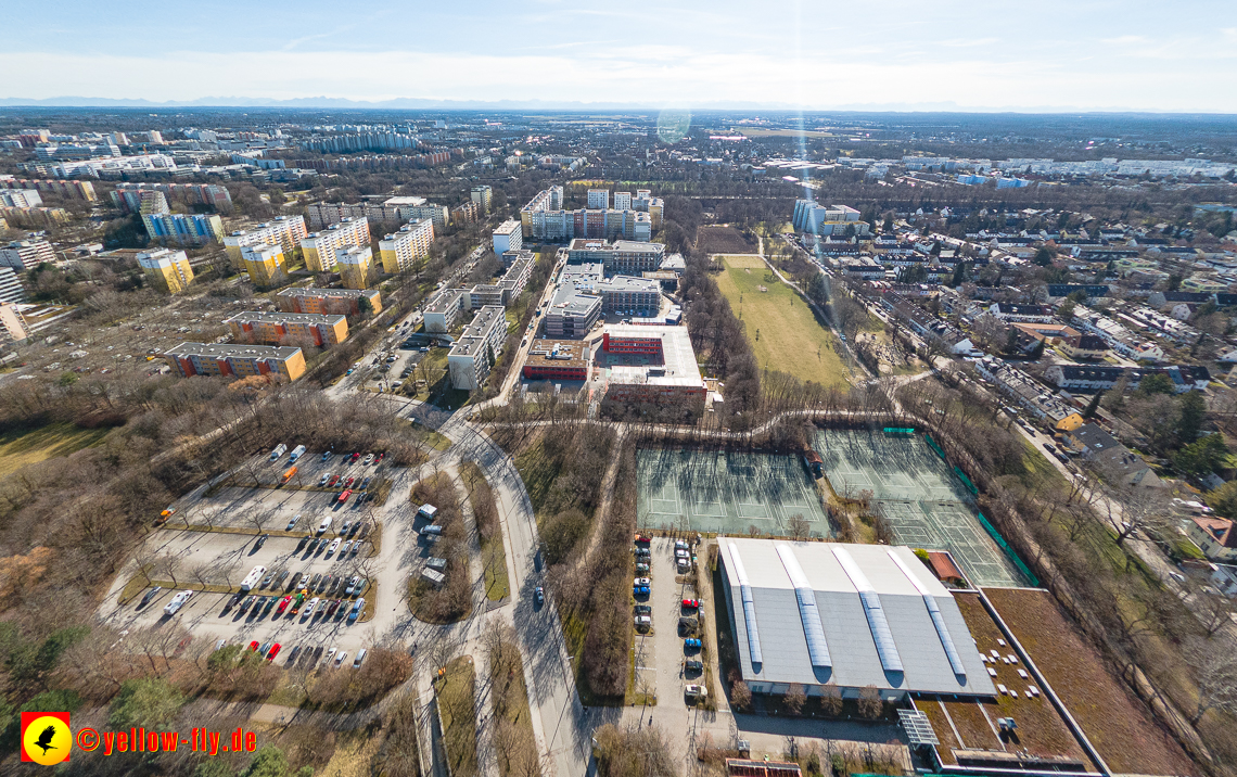 20.02.2023 - Baustelle zur Grundschule am Strehleranger in Neuperlach